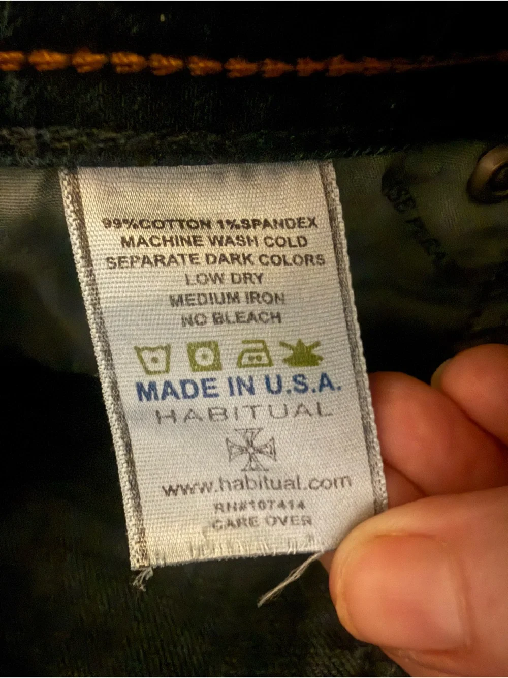 Habitual Jeans Pants Dark Wash sz 27 Exclusive For Nordstrom